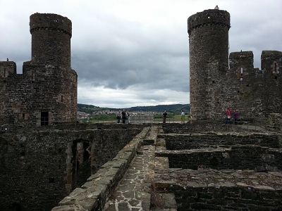 Towers Conwy Castle