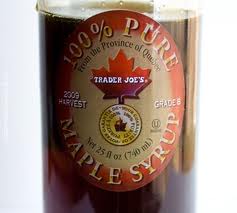 Maple Syrup.