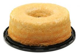Low-fat zero nutrition Angel-food cake