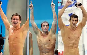 No body hair, Olympic swimmers.