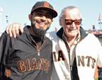Stan lee and our closer, Sergio Romo.